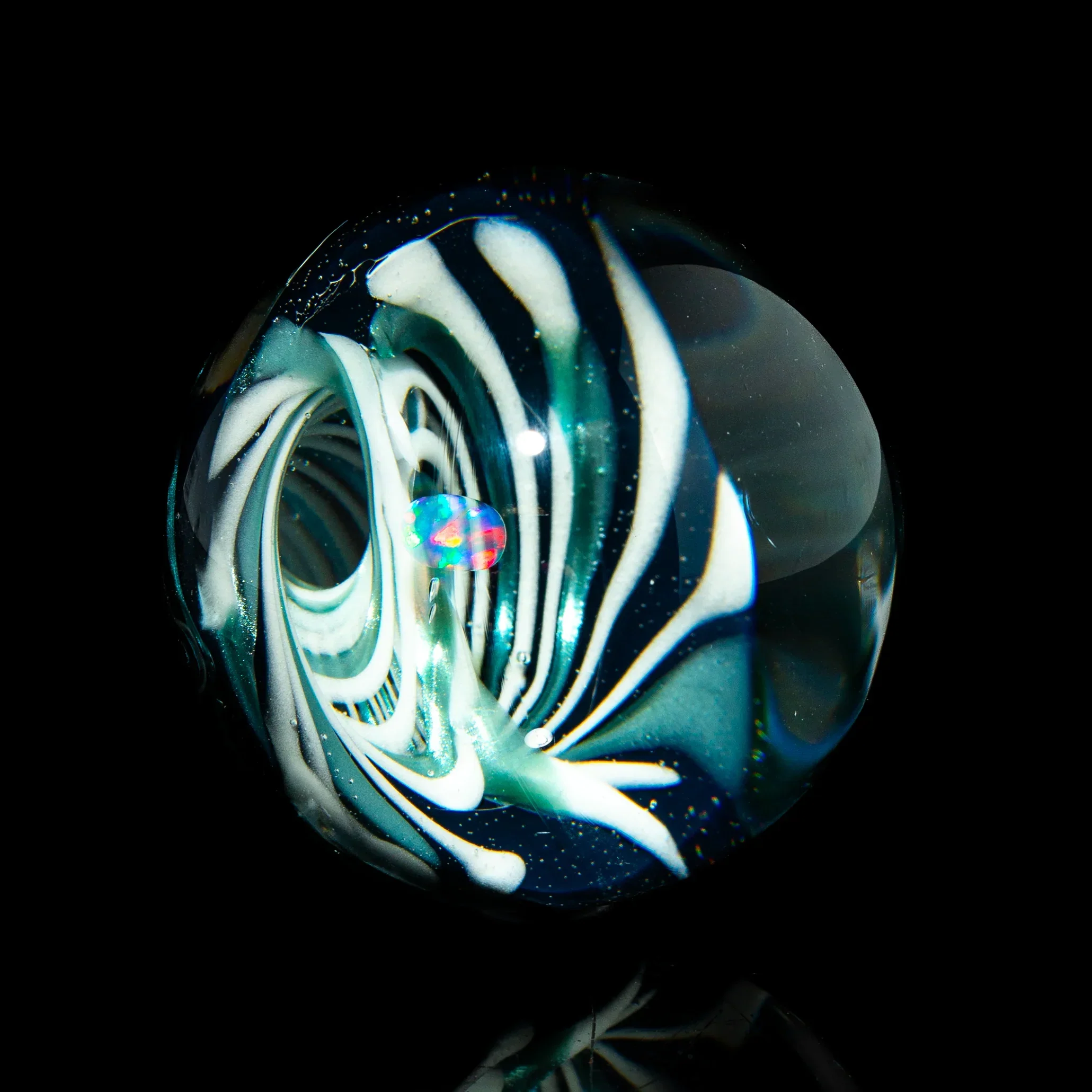 Sqwishy Glass - Splitex Double Helix Vortex 46MM Marble - Image 2