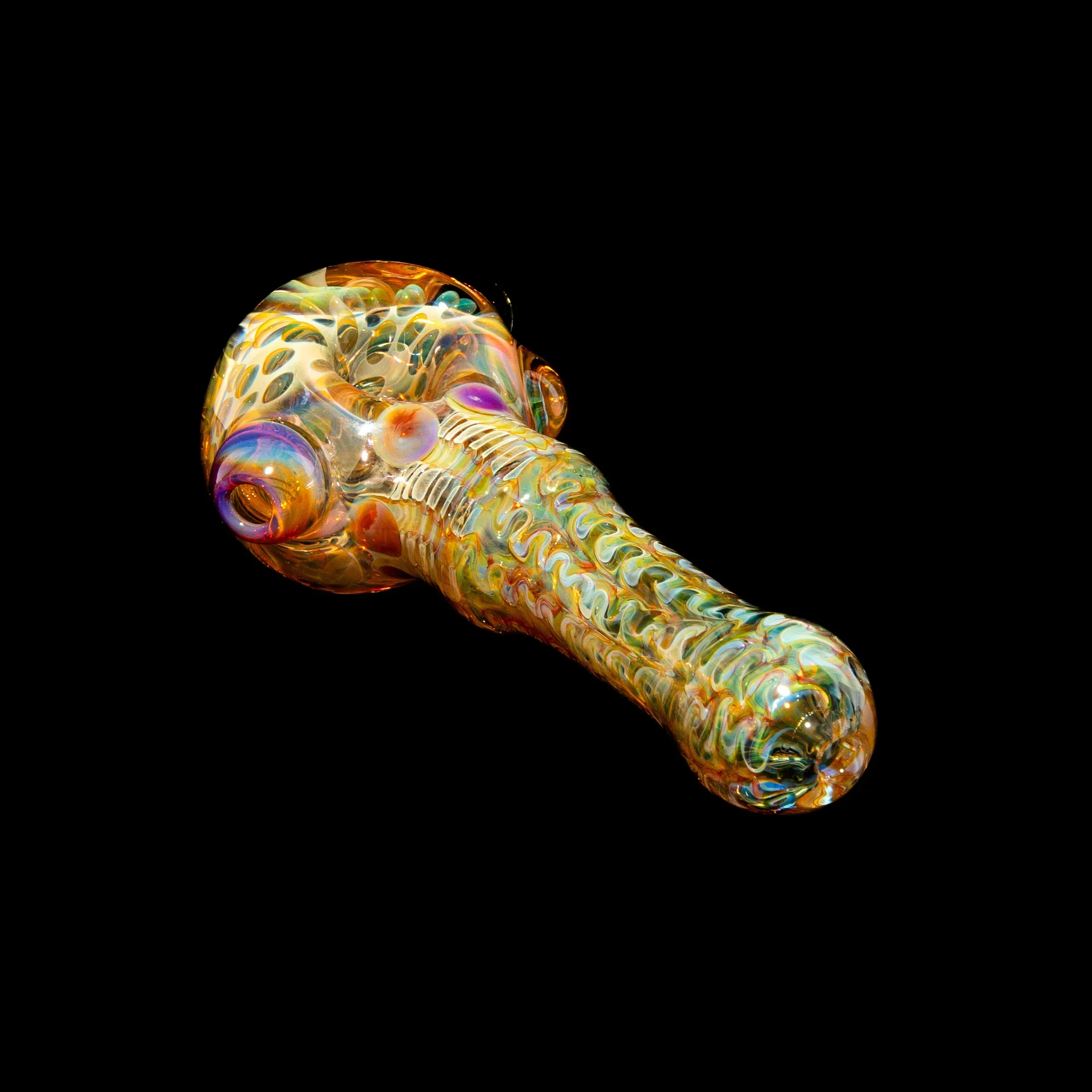 Stevie P - Fume Wrap & Rake w/ Blue & Green Millie Spoon - Image 2