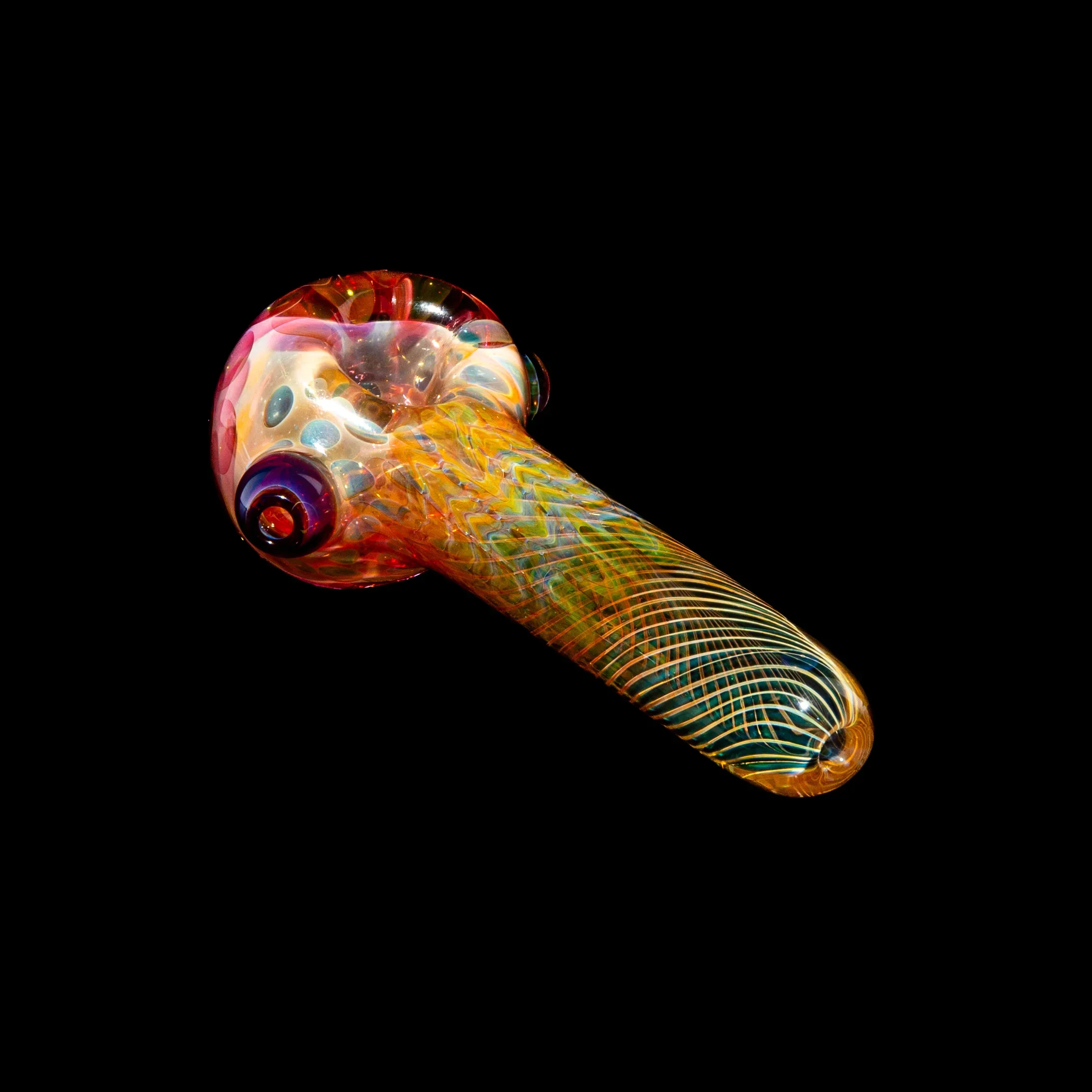 Stevie P - Gold Fume Dot Box Cap Spoon - Image 2