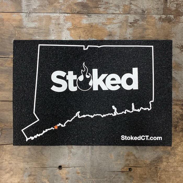 Stoked Provisions - 12"x18" CT w/ Orange Star Sesh Moodmat