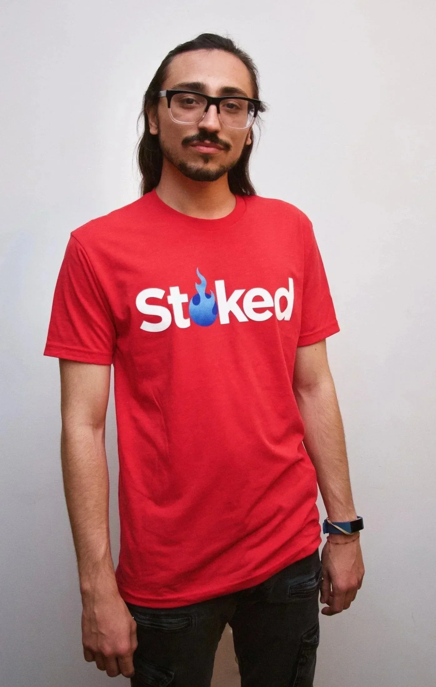 Stoked Provisions - Red, White & Blue T-Shirt - Image 4