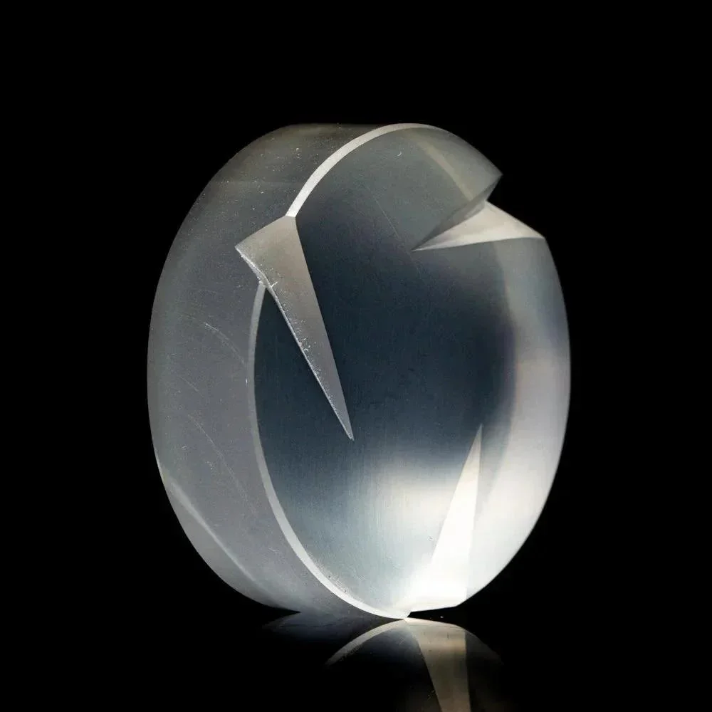 STR8 Glass - Clear Sandblasted Spinner Coin Cap - Image 2