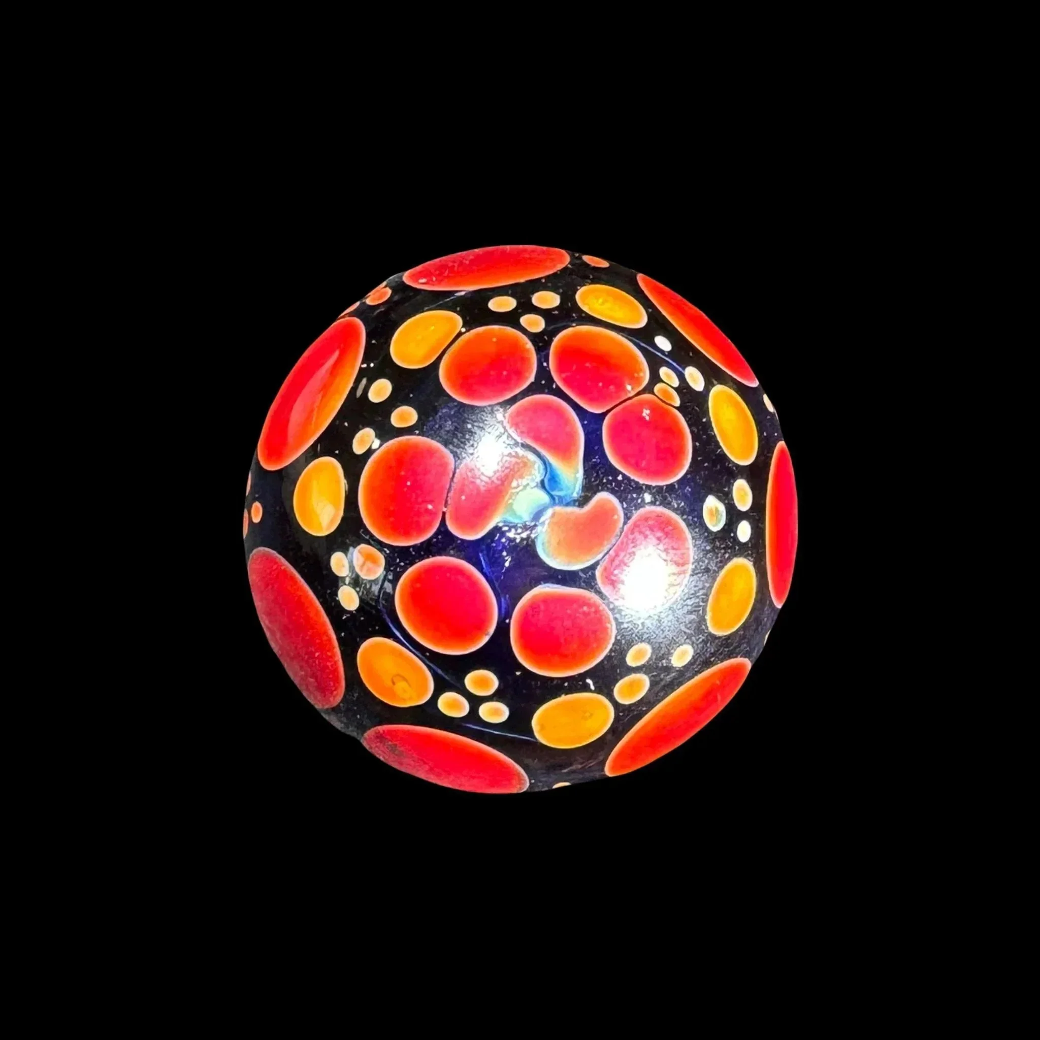 Suellen Fowler - Fire Moon Hobnail Marble - Image 2