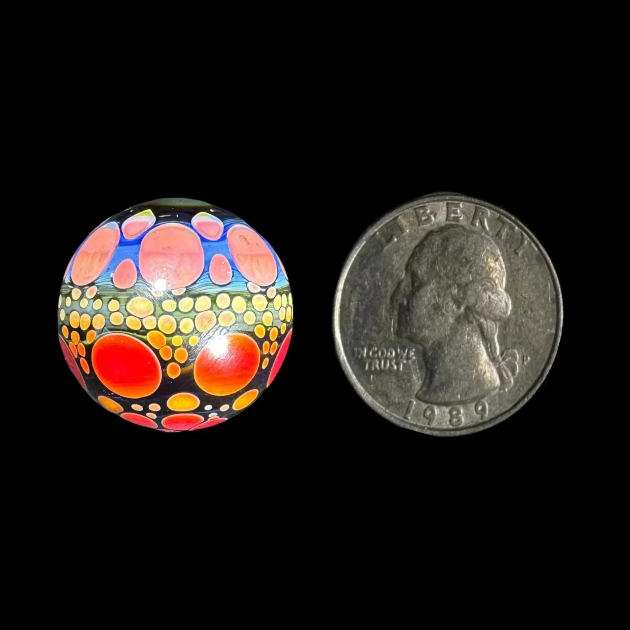 Suellen Fowler - Fire Moon Hobnail Marble - Image 4