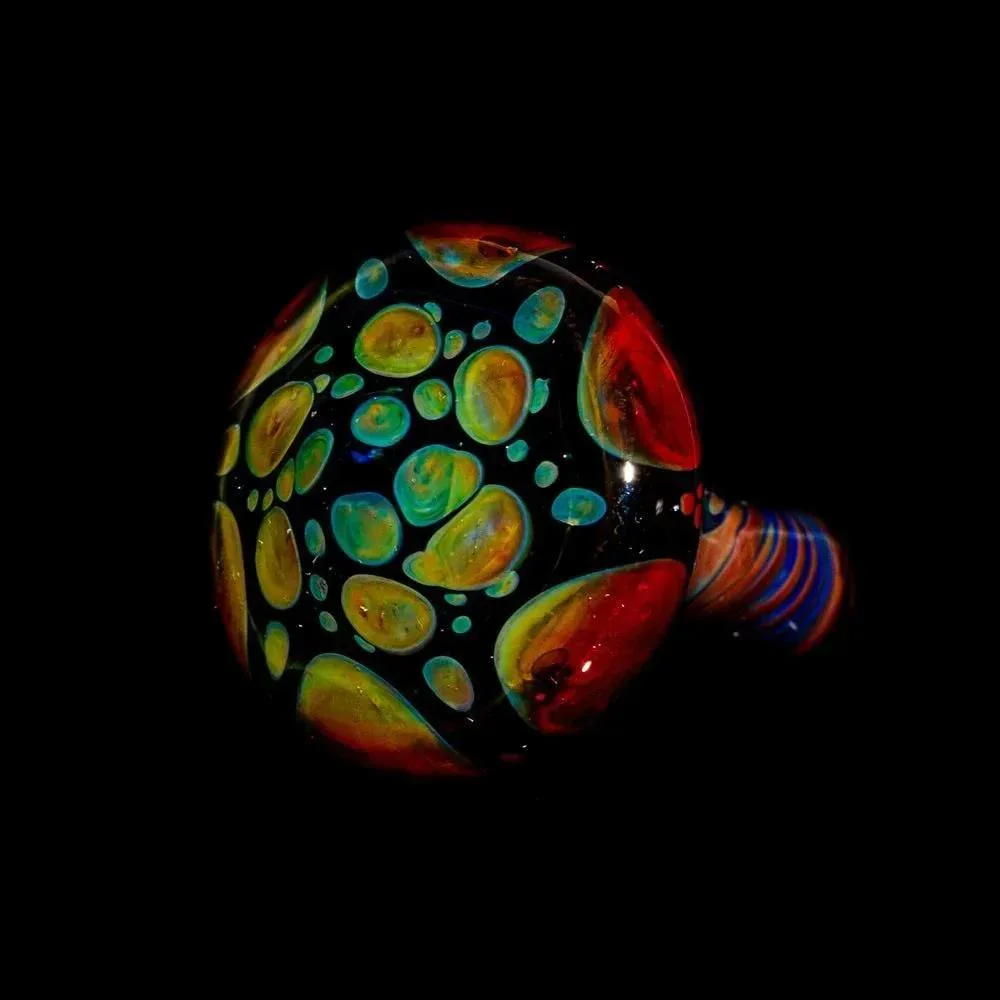 Suellen Fowler - Green & Red Coral Top - Image 2