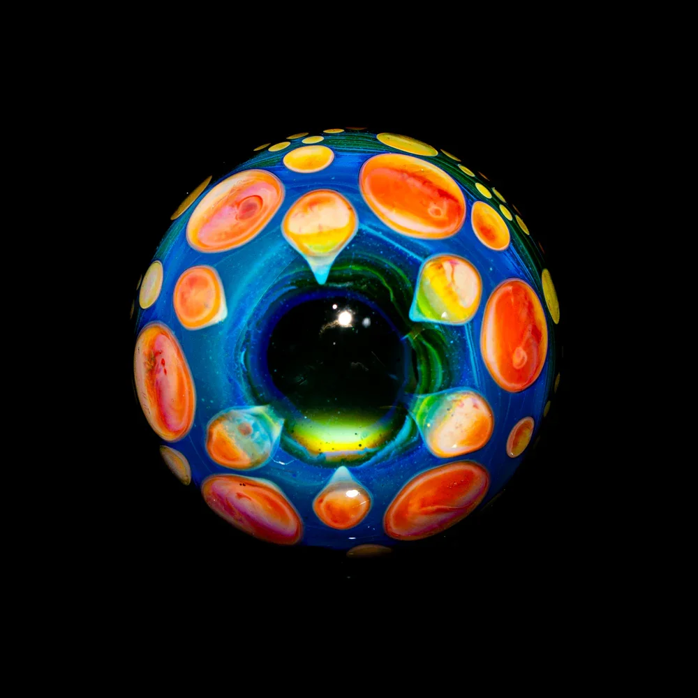 Suellen Fowler - Harvest Moon Hobnail Marble - Image 3