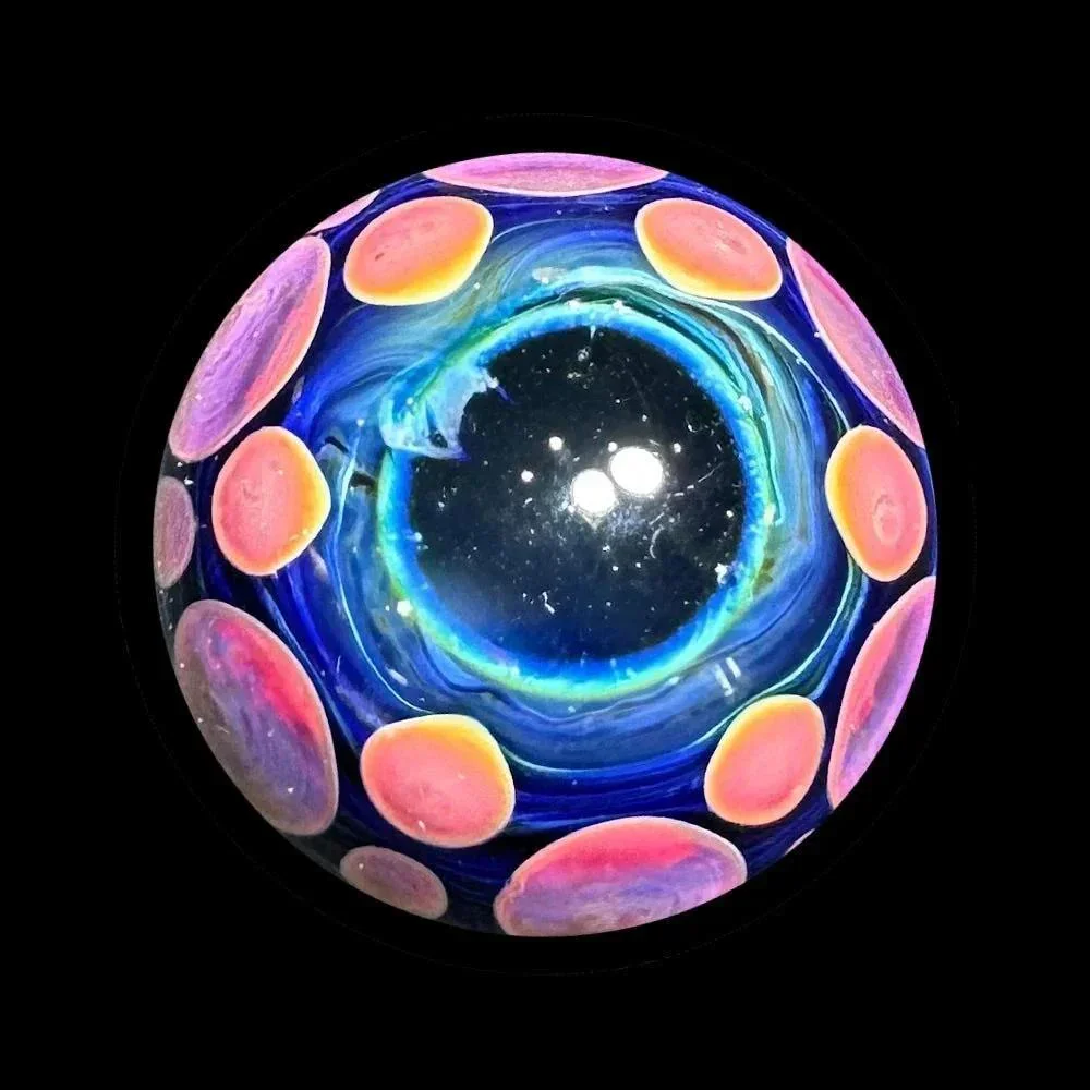Suellen Fowler - Harvest Moon Hobnail Marble - Image 2