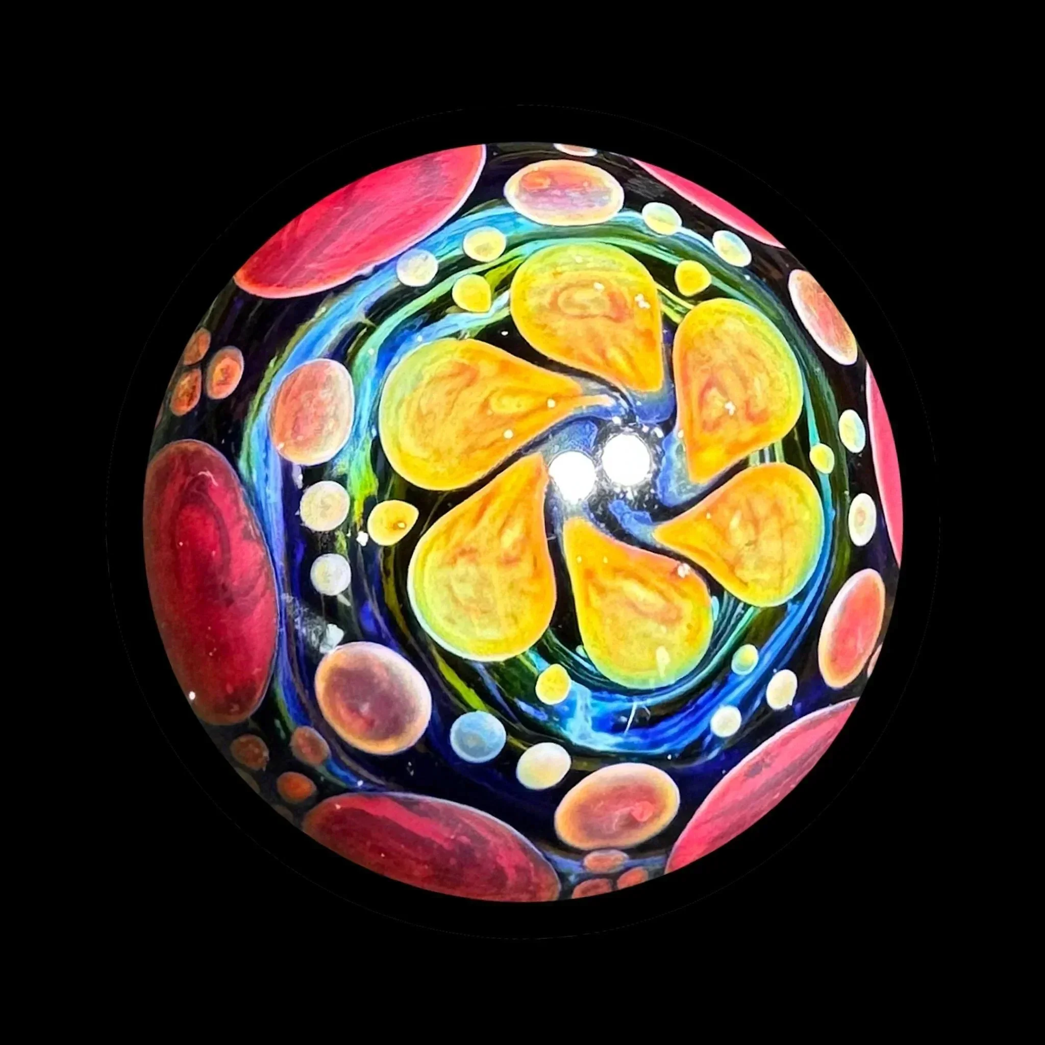 Suellen Fowler - Harvest Moon Hobnail Marble - Image 3