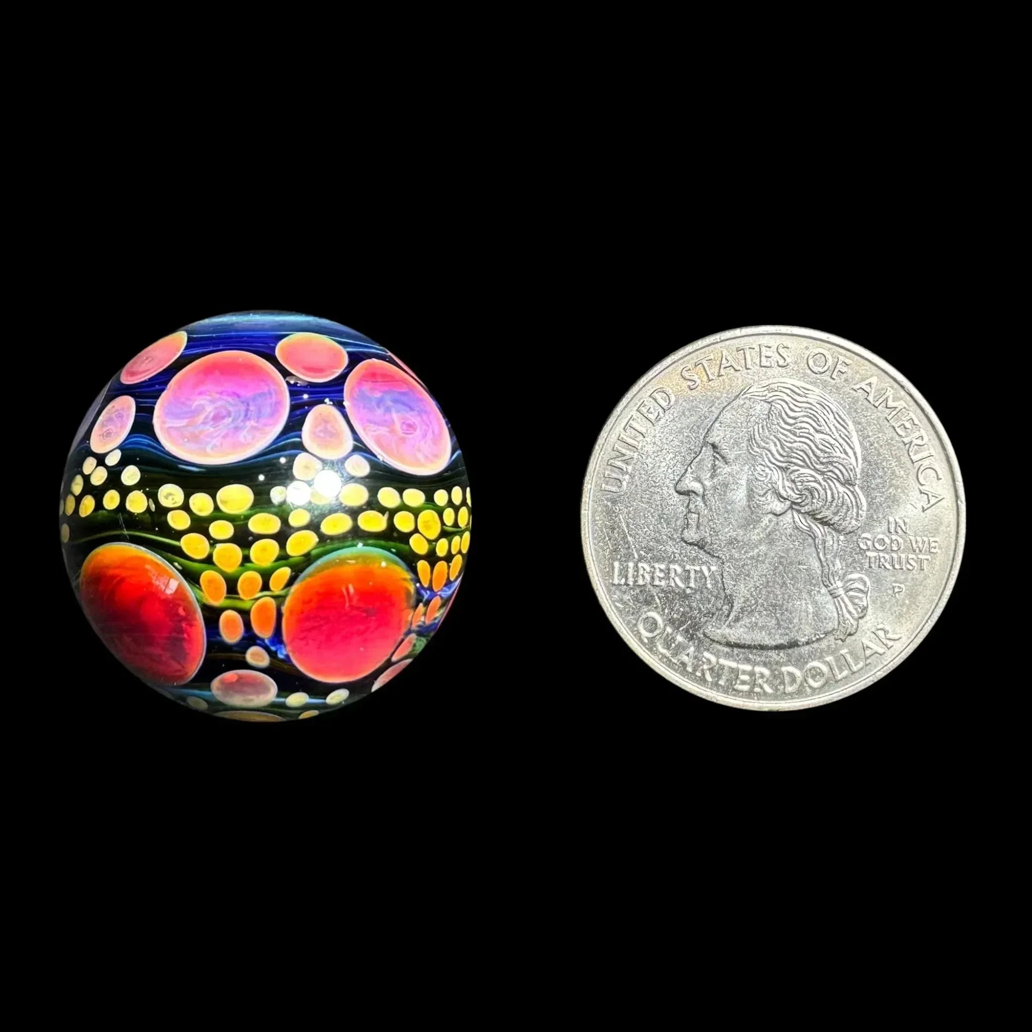 Suellen Fowler - Harvest Moon Hobnail Marble - Image 4