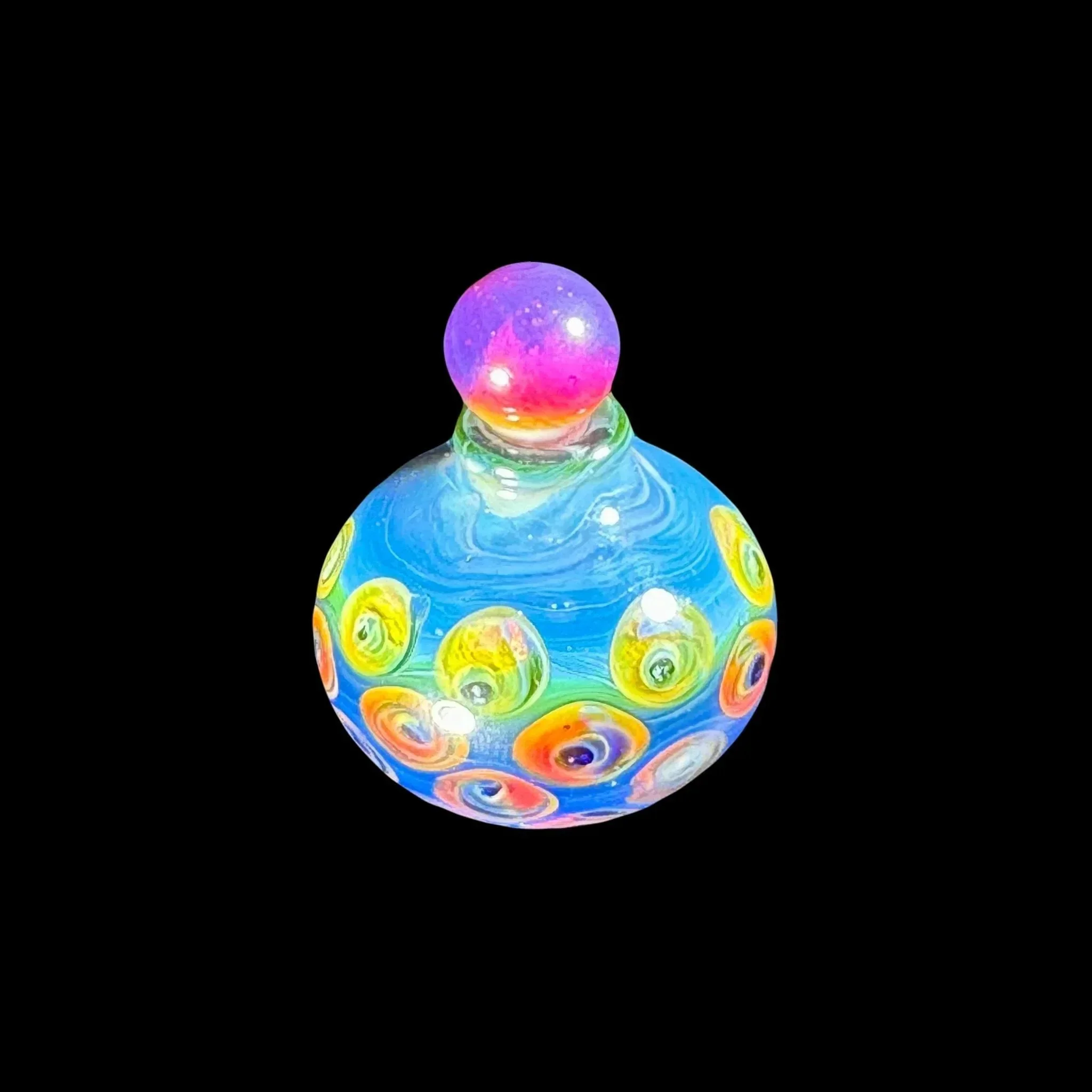Suellen Fowler - Peacock Eye Mini Perfume Bottle - Image 2