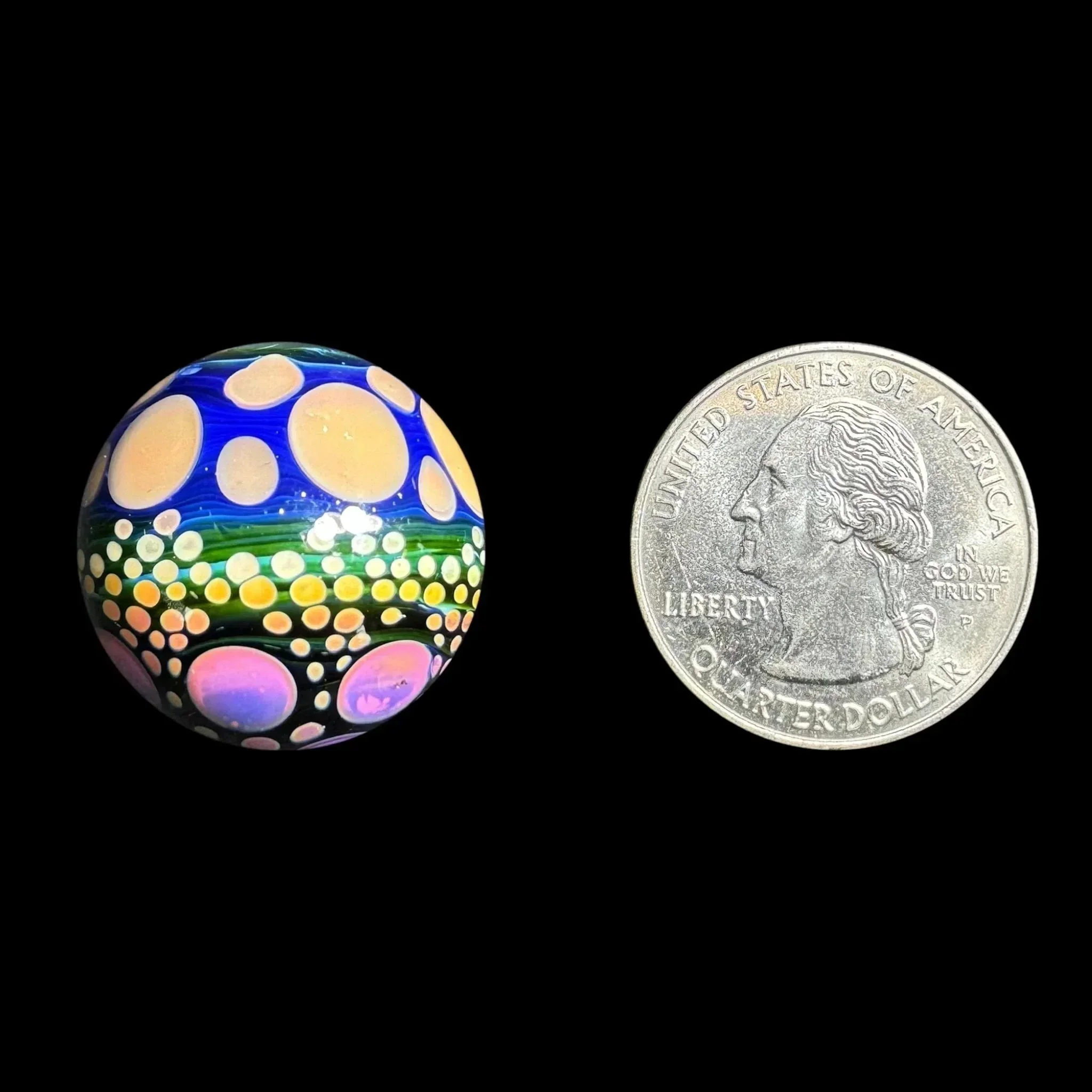 Suellen Fowler - Purple Haze Hobnail Marble - Image 4