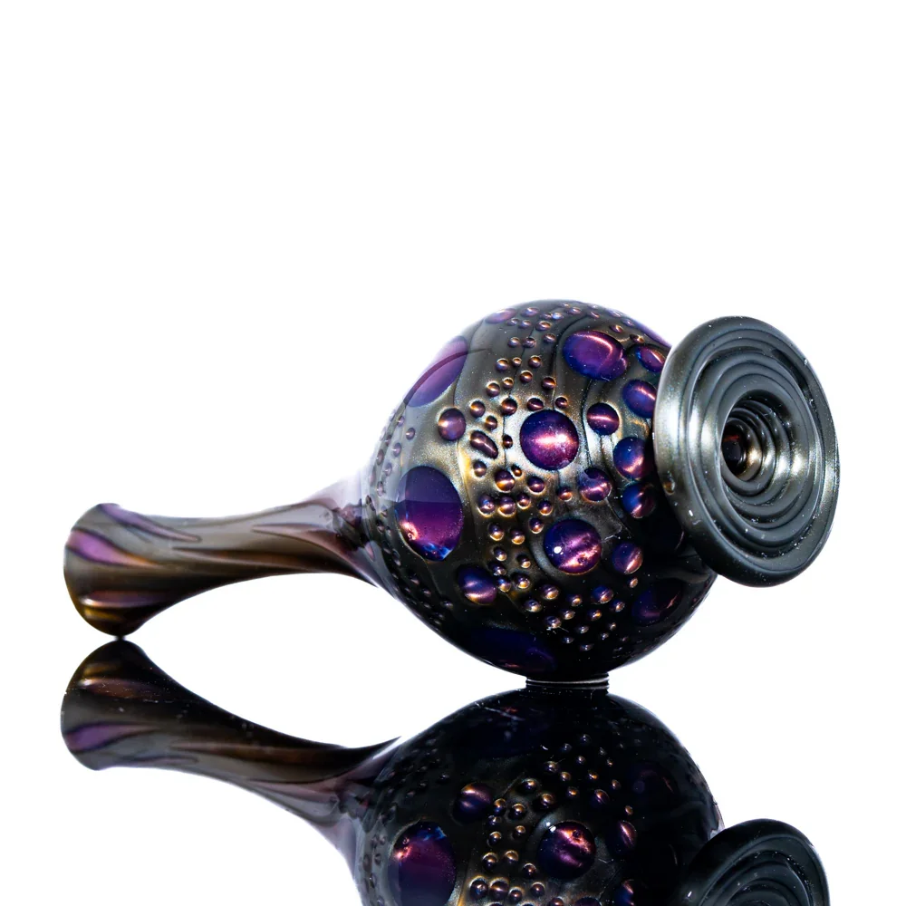 Suellen Fowler - Purple Haze Hobnail Perfume Bottle - Image 2