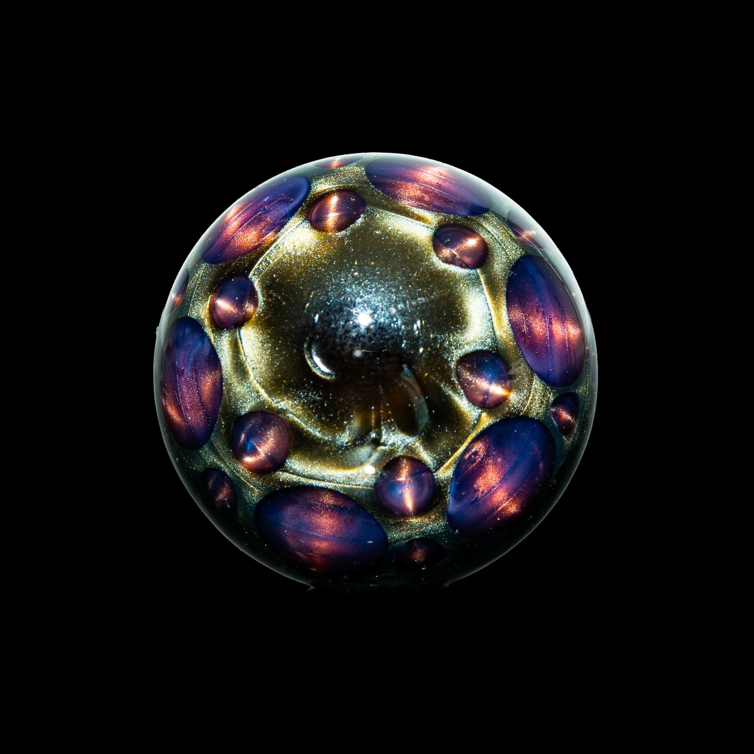 Suellen Fowler - Wild Berry Electrum 26mm Marble - Image 2
