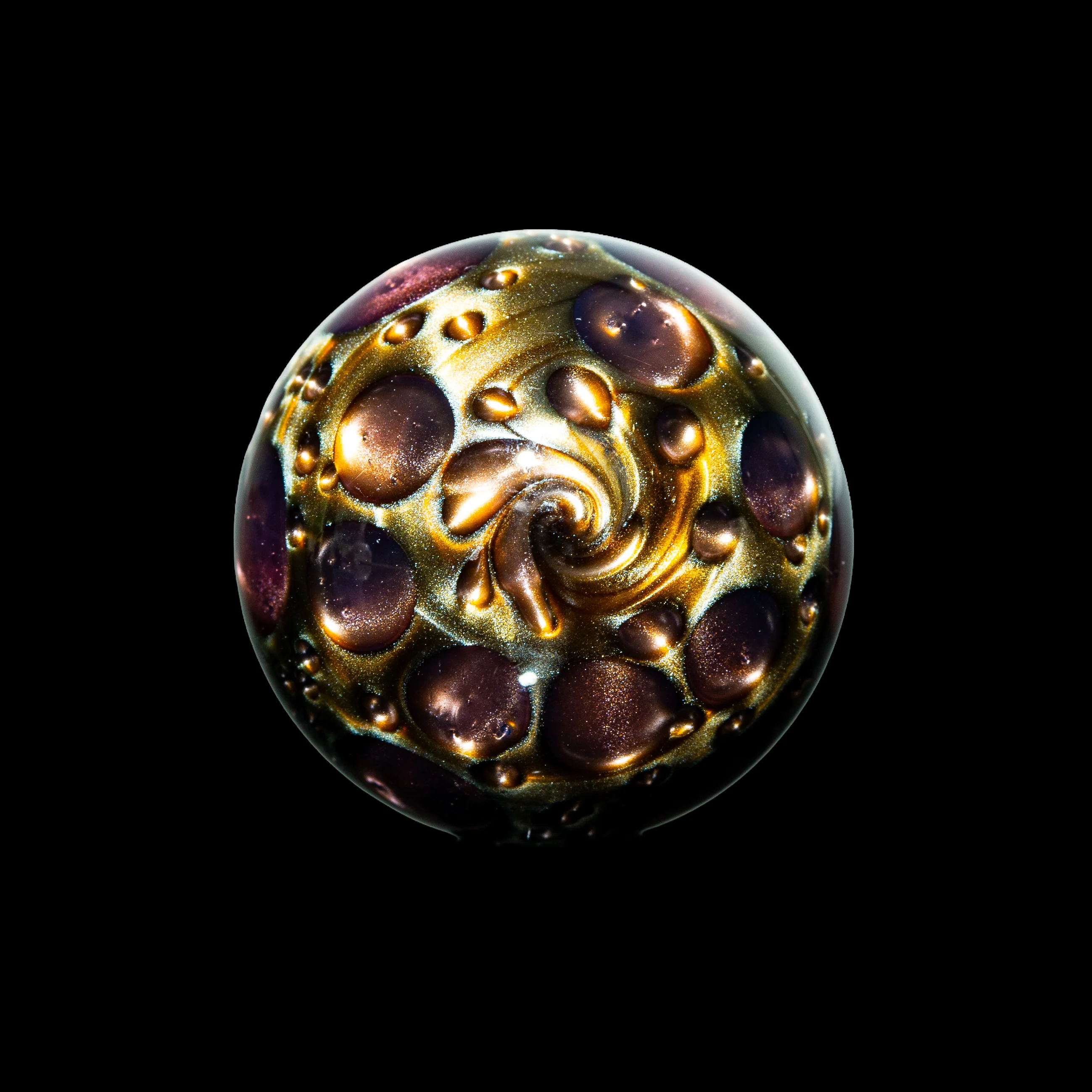Suellen Fowler - Wild Berry Electrum 26mm Marble - Image 3