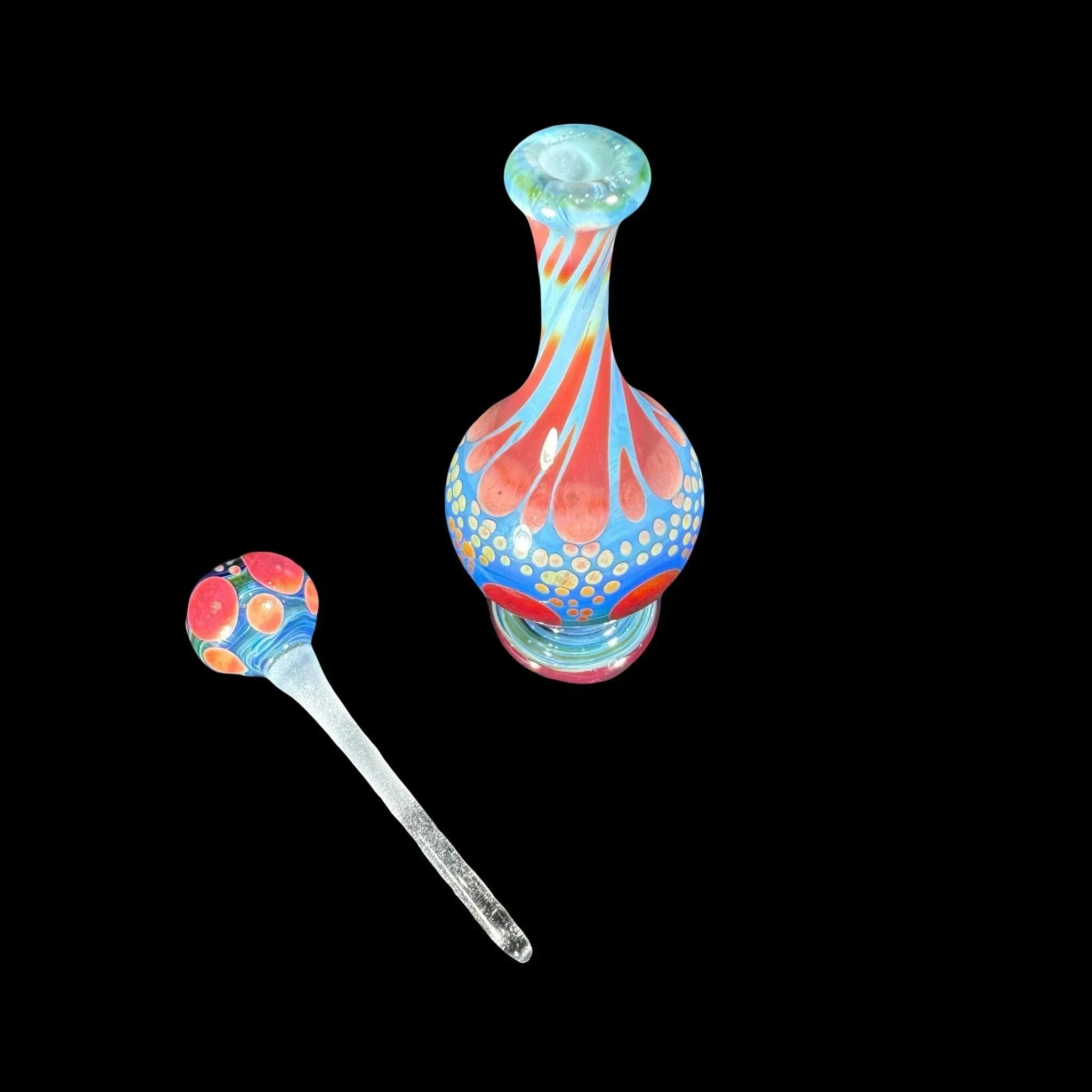 Suellen Fowler - Wine Hobnail Perfume Bottle - Image 3