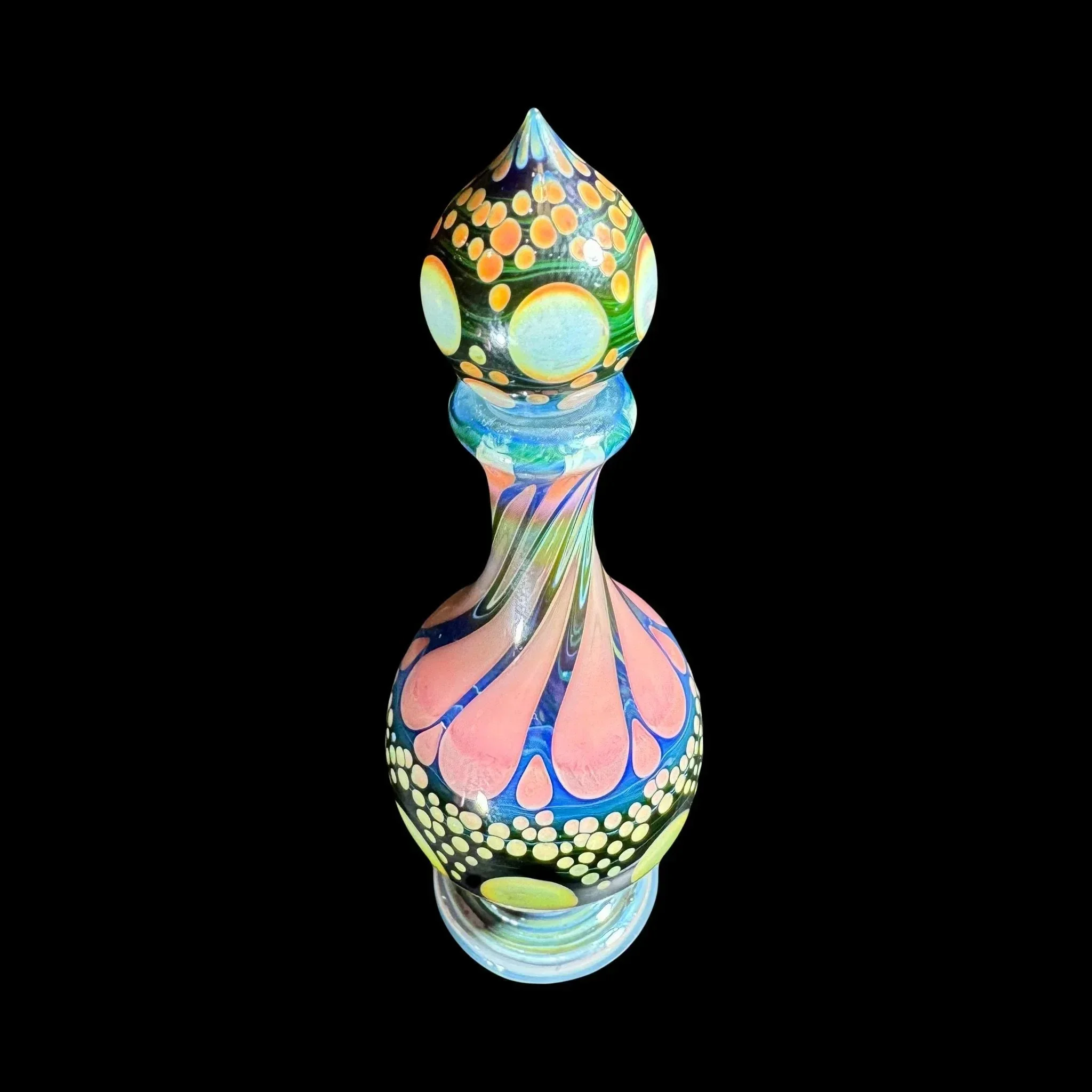 Suellen Fowler - Winter Solstice Hobnail Perfume Bottle - Image 2