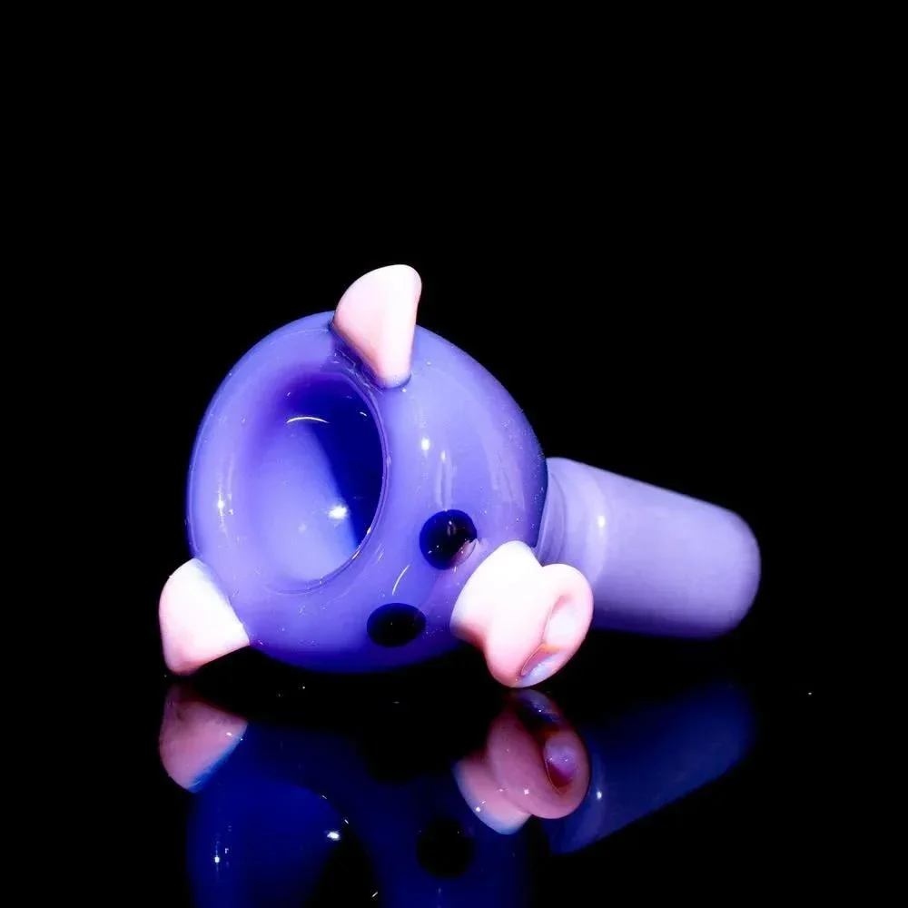 Sugar Mattys - Milky Purple Piggy 14mm Slide - Image 2