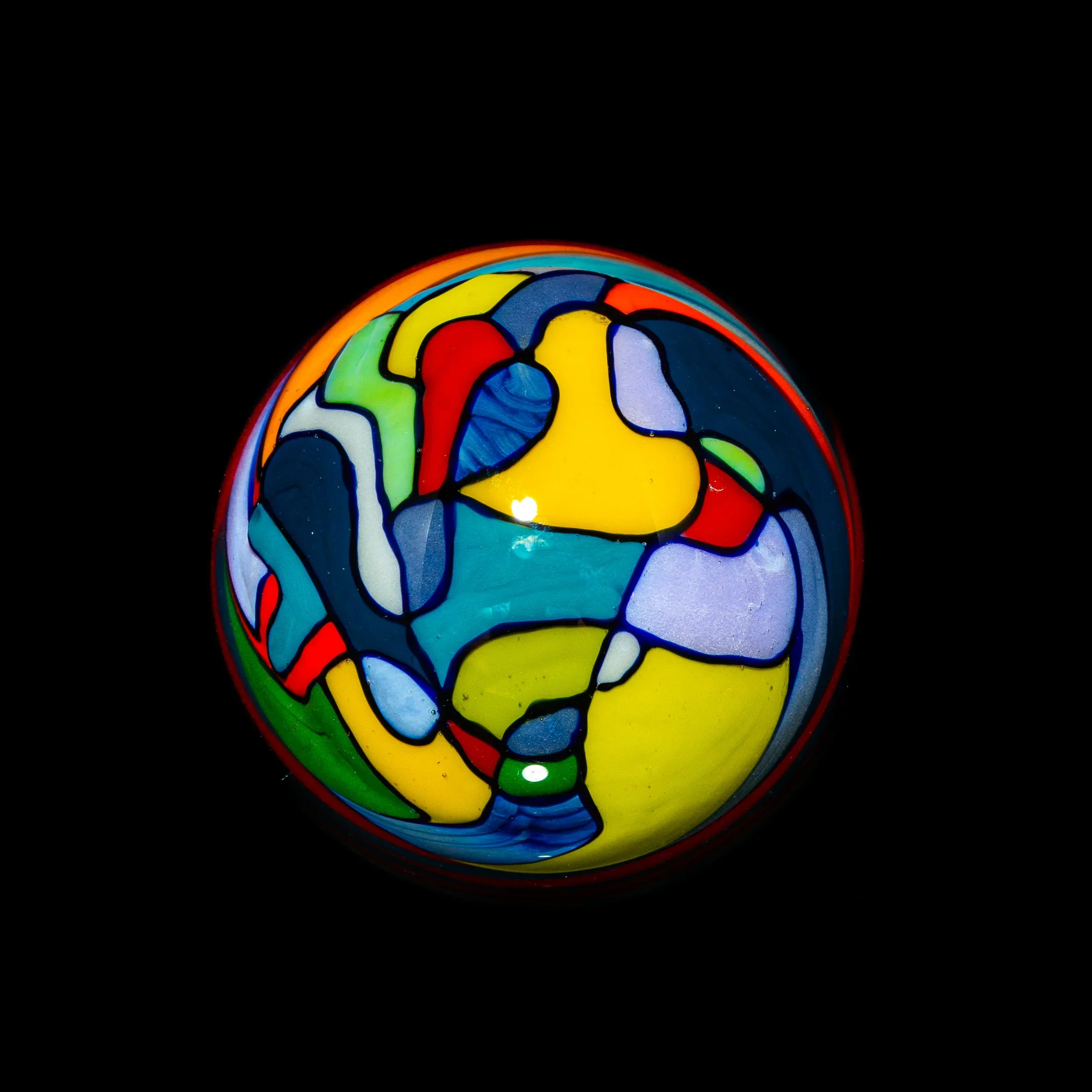 T-Funk - Rainbow Groove 39MM Marble - Image 2