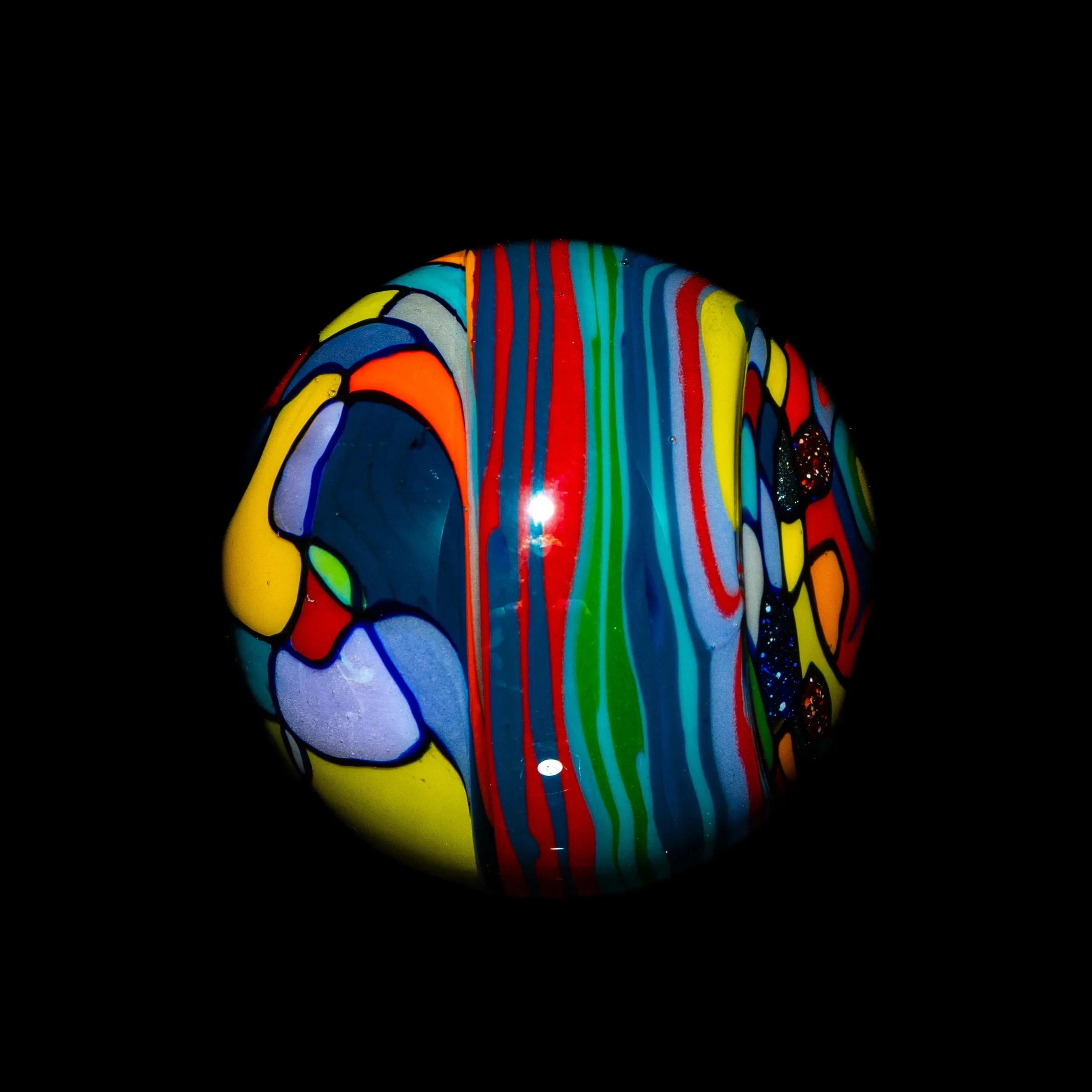 T-Funk - Rainbow Groove 39MM Marble - Image 3
