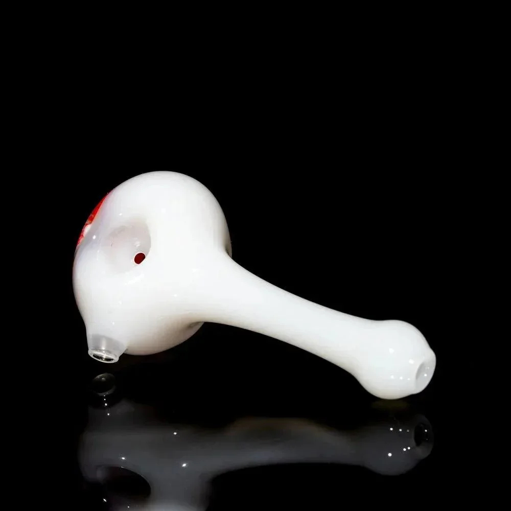 Technicks Glass - Orange, Blue & White Retti Spoon - Image 3