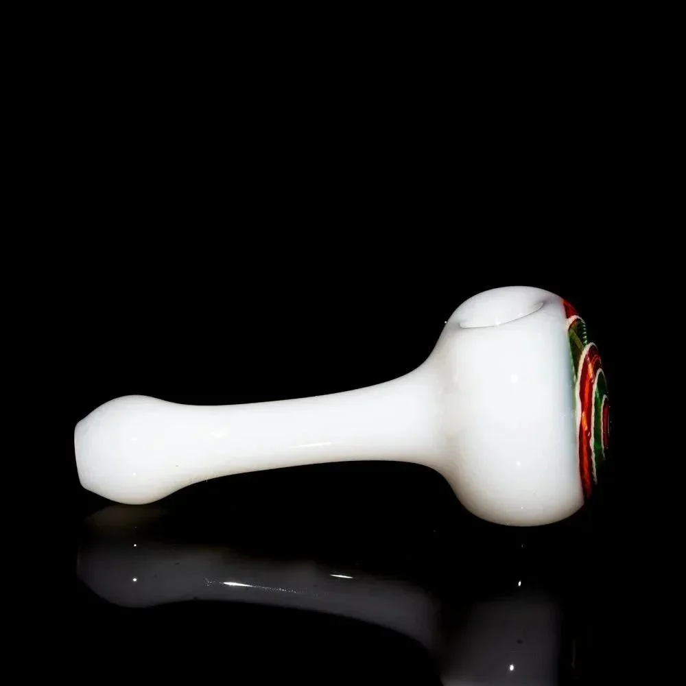 Technicks Glass - Red, Orange & Green Retti Spoon - Image 4