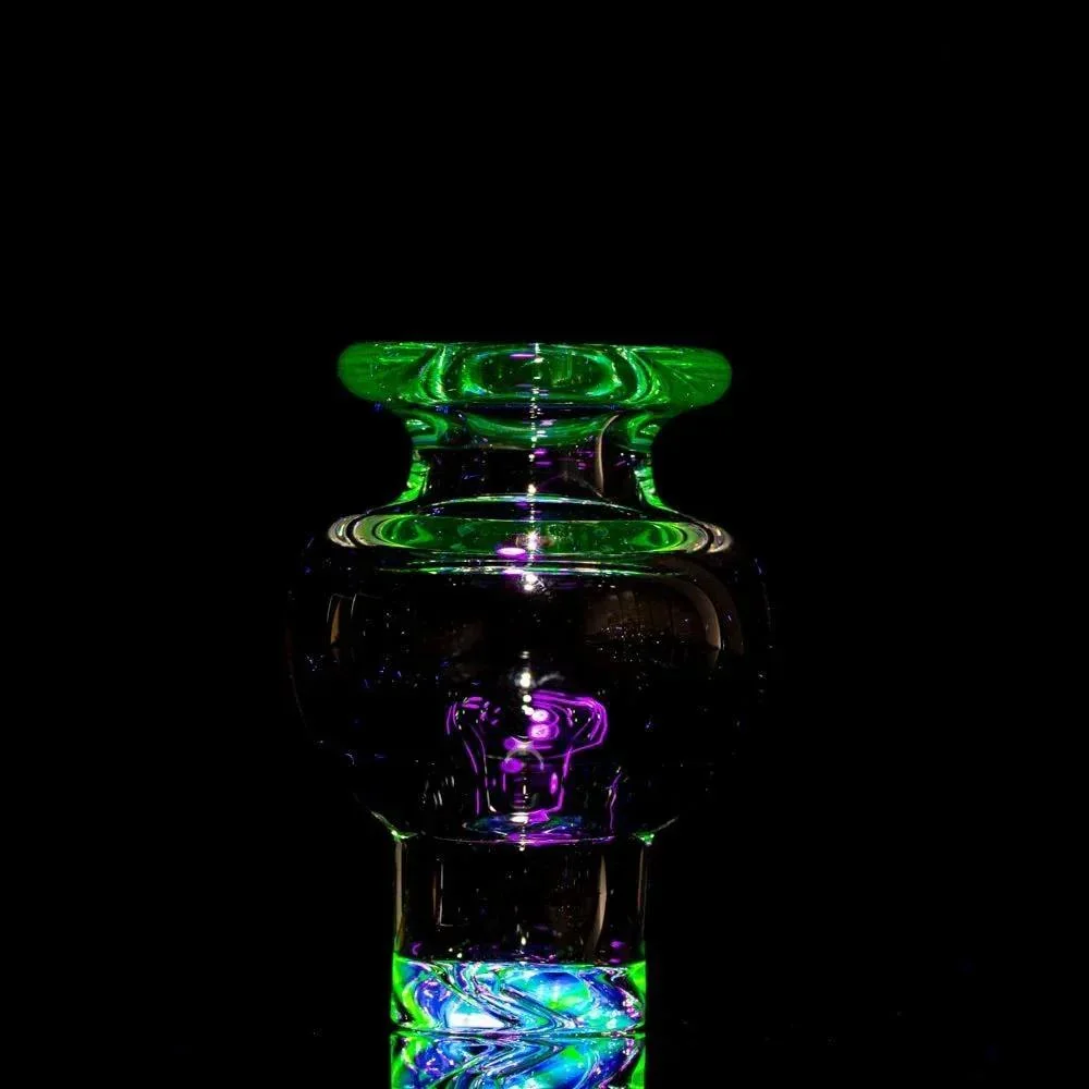 Terroir Glass Accent Color Bubble Cap Sparkle Green (UV) - Image 2
