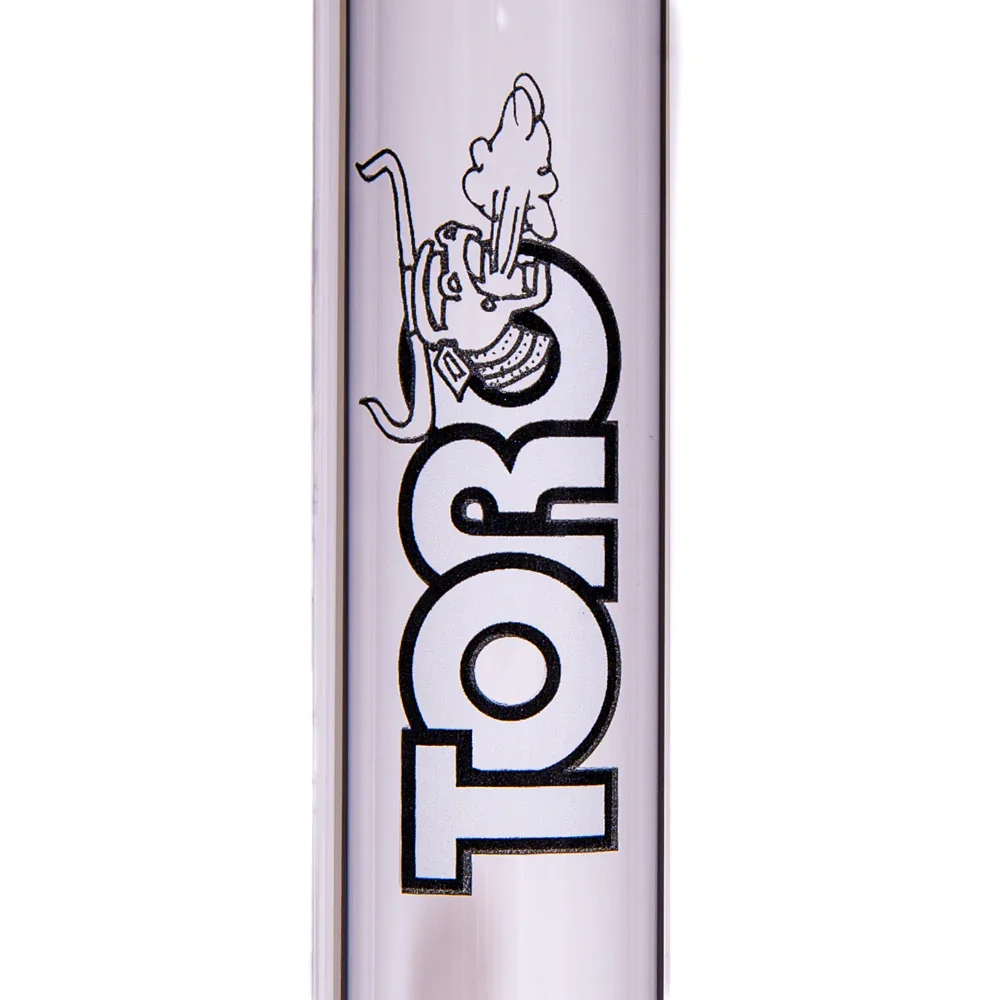 Toro Glass - Pomegrante & Lotus Circ to Circ Tube - Image 3