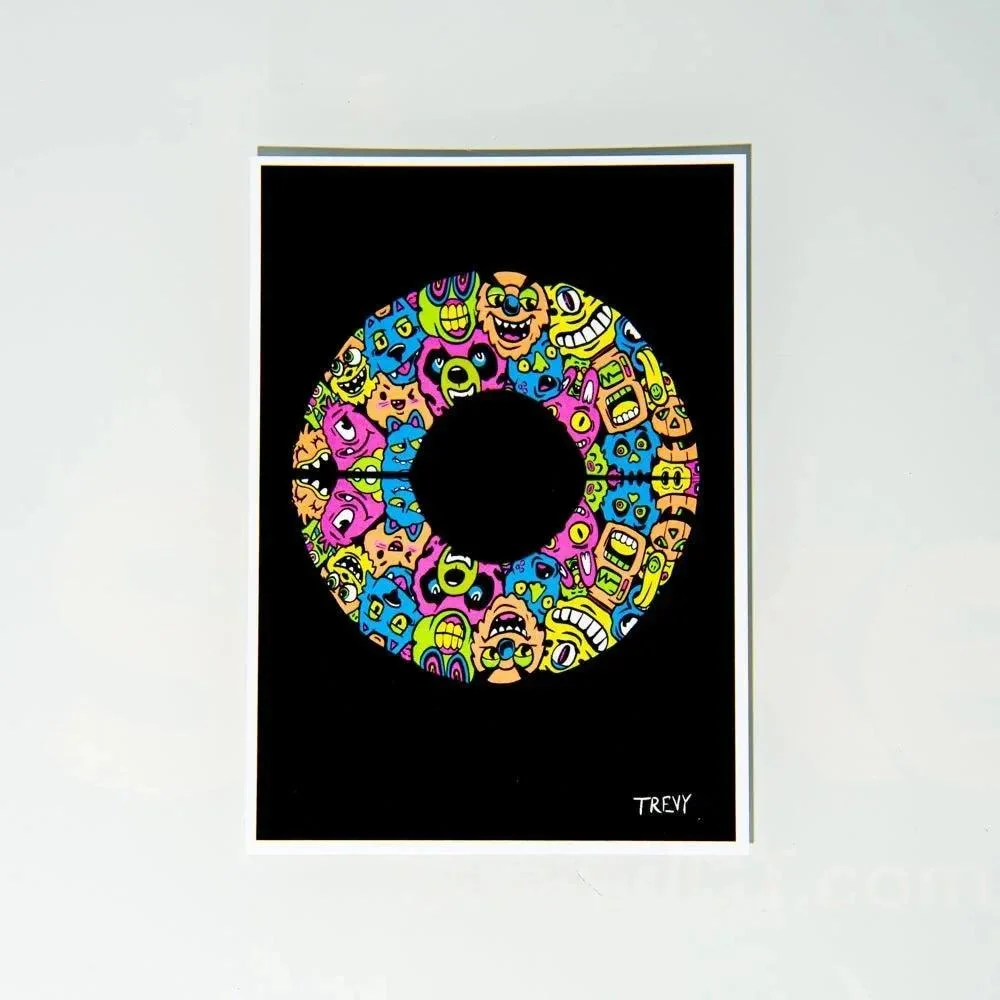 Trevy Metal - Black Monster Fan & Print - Image 3