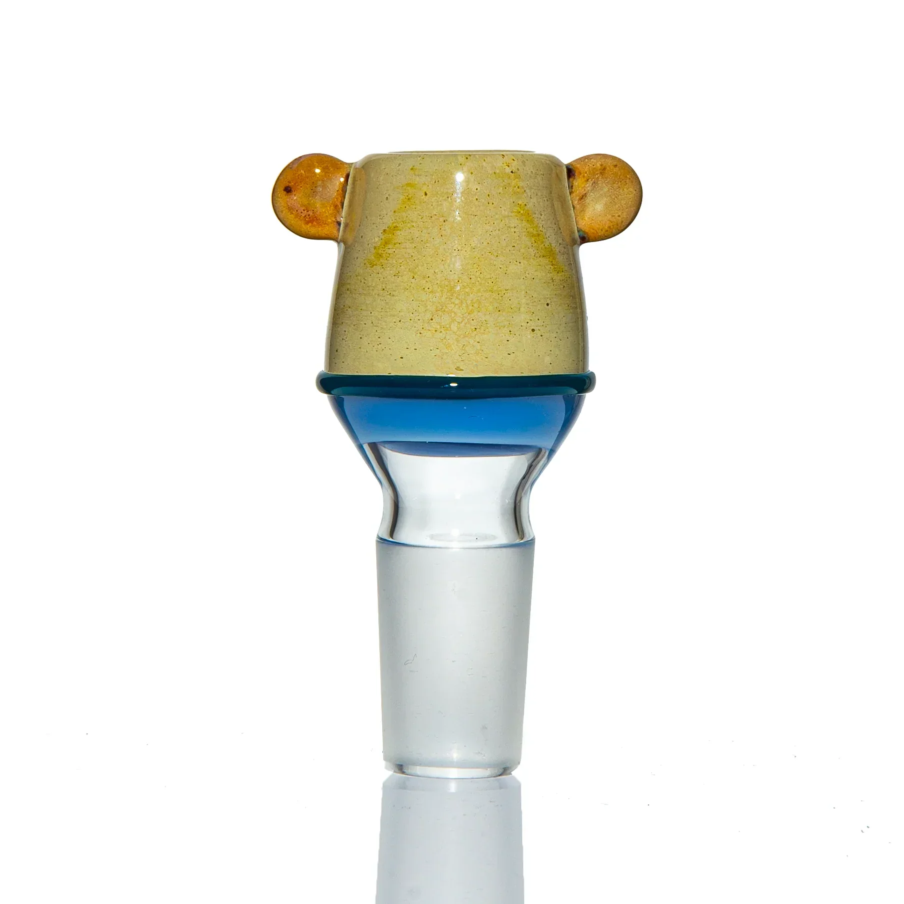 Trina Caterina - Turquoise Tie & Blue Shirt Tan Bear 18mm Slide - Image 3