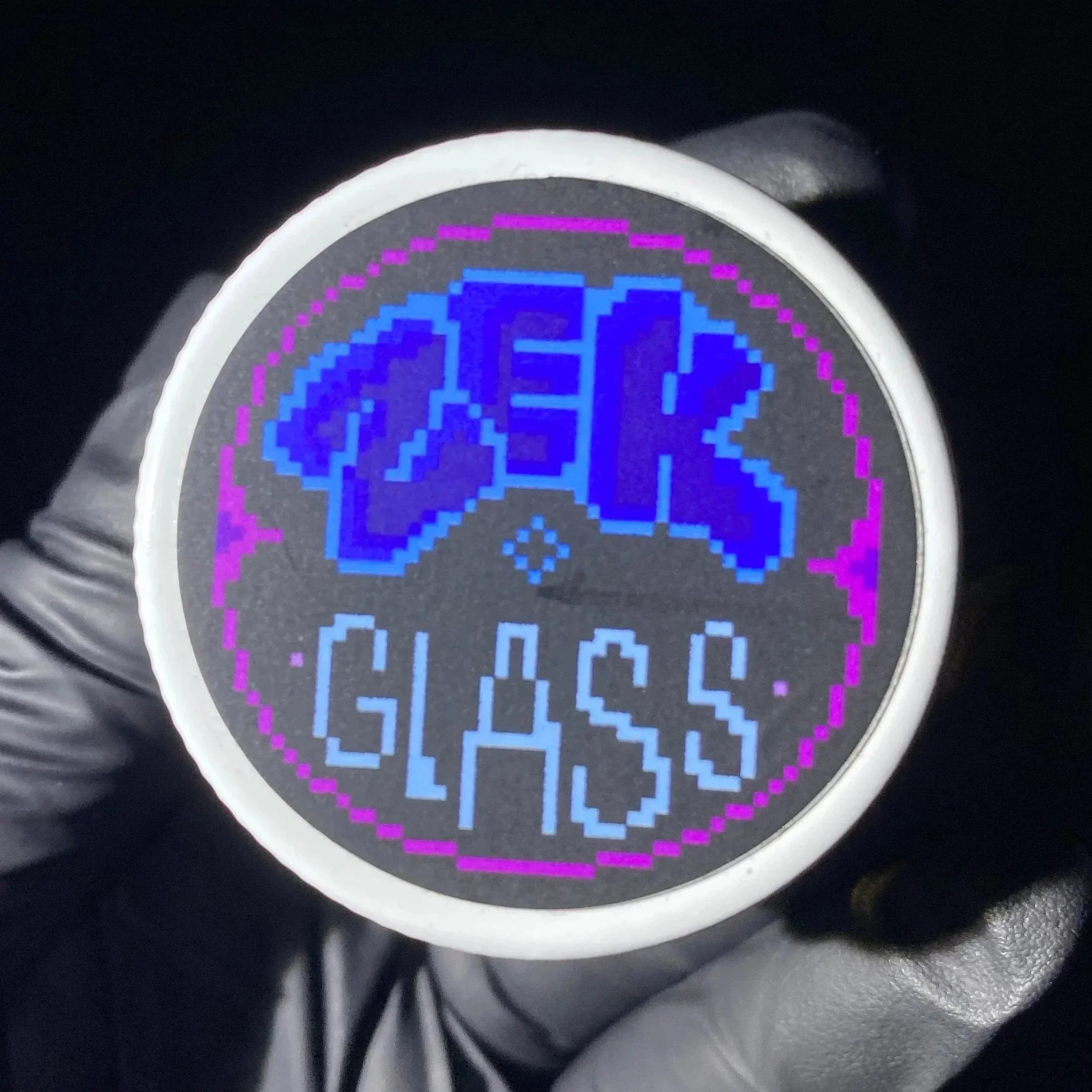 Zek Glass - Blossom & Black Baller Jar - Image 4